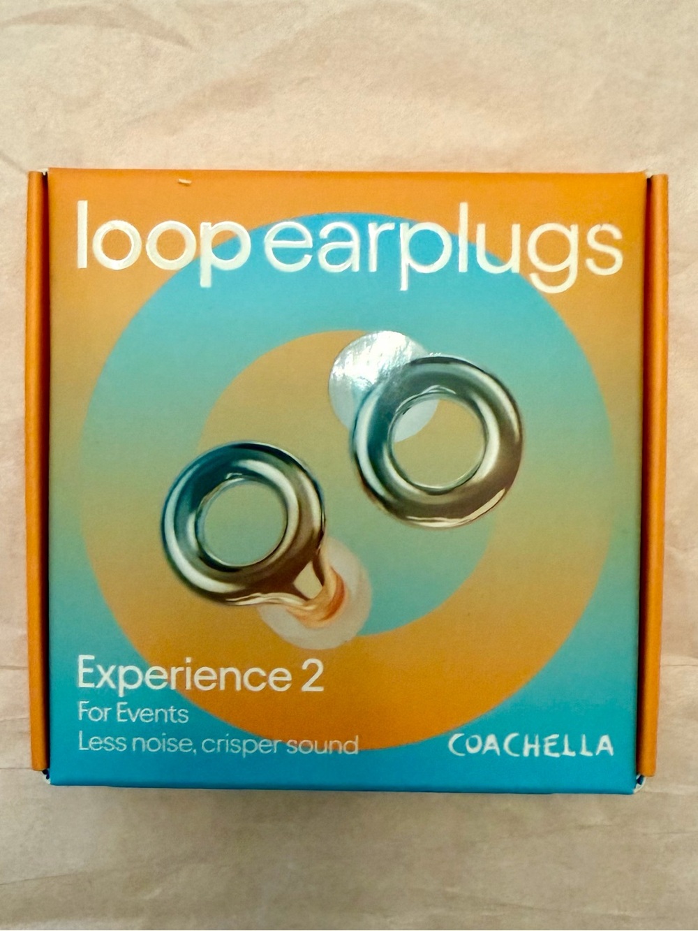 NEW Loop Experience 2 x COACHELLA Earplugs